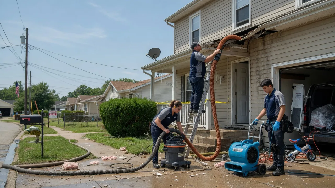 Water Damage Restoration in Claflin, KS near me